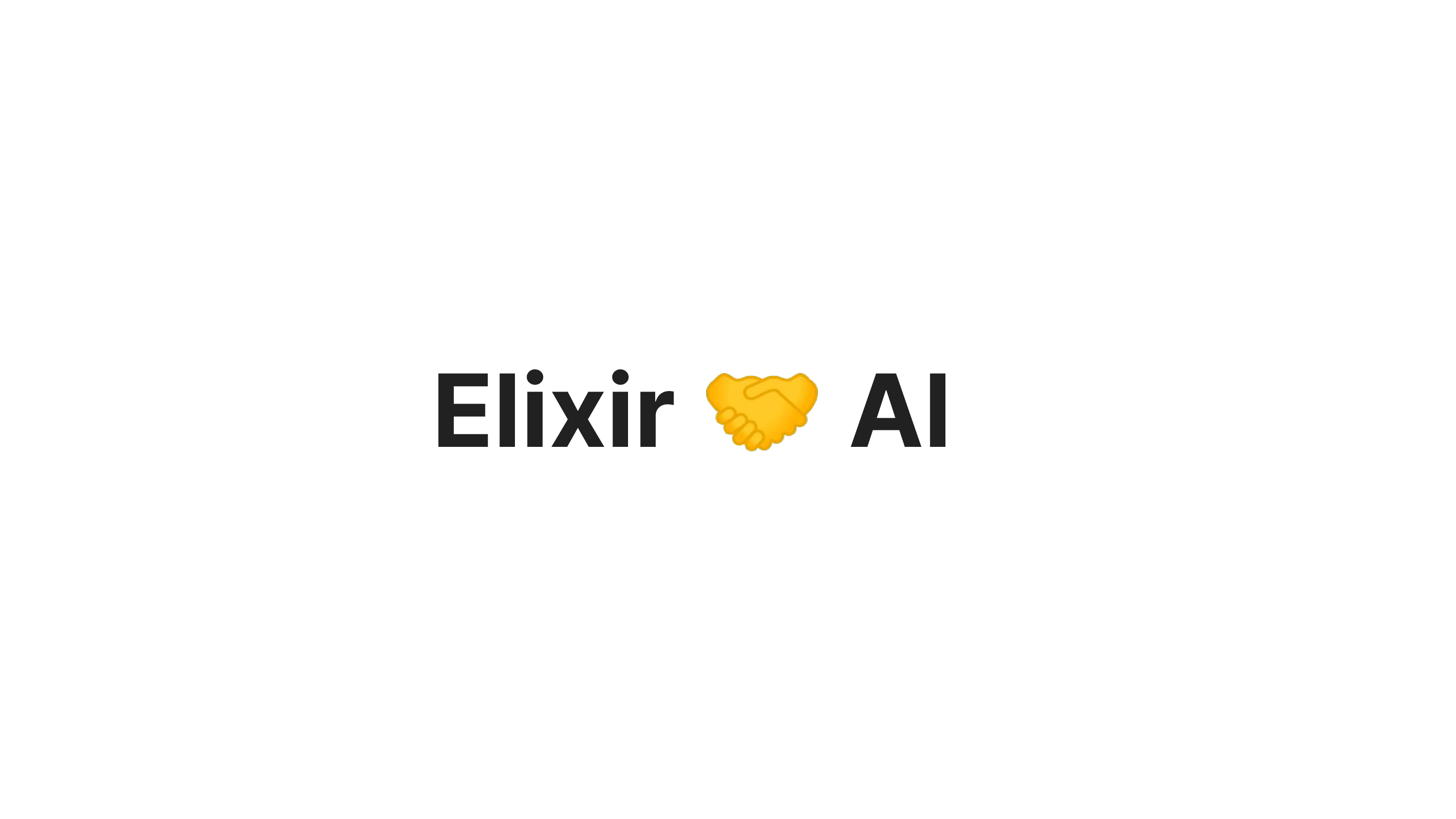 Elixir + Al
